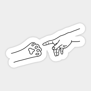The Creation Of Cats Sticker
